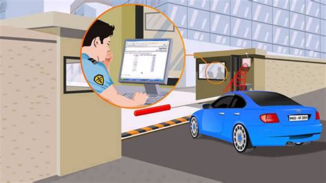 rfid parking with employee management system|rfid for vehicle access control.